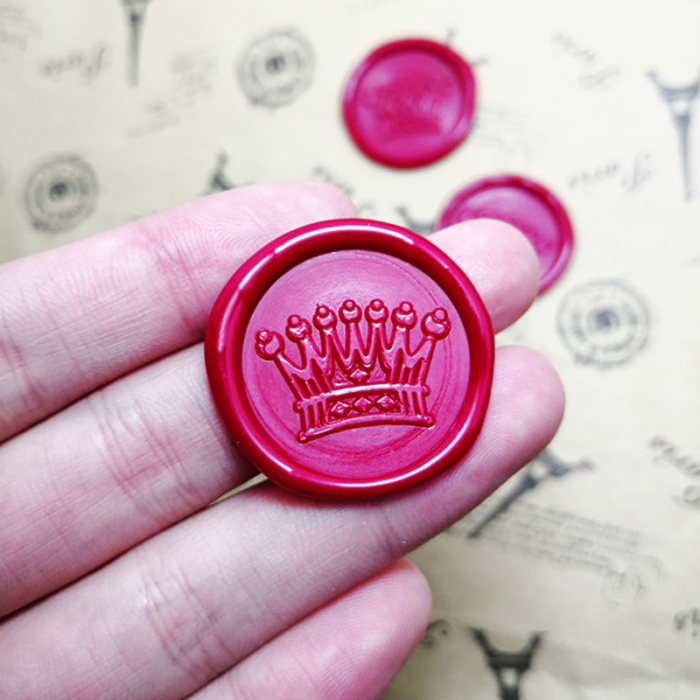 Crown Wax Seal Stamp Kit Personalized Sealing Stamp Online