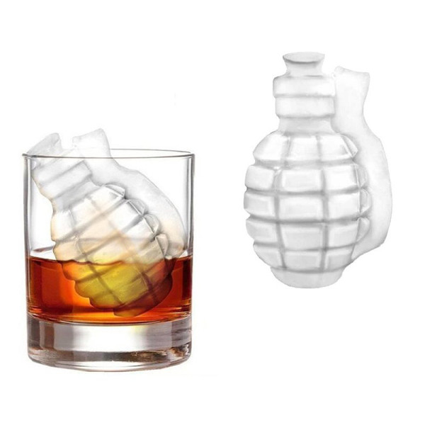 3D Grenade Ice Cube Tray Mold Military Gifts for Army Boyfriend Gift for Army Man