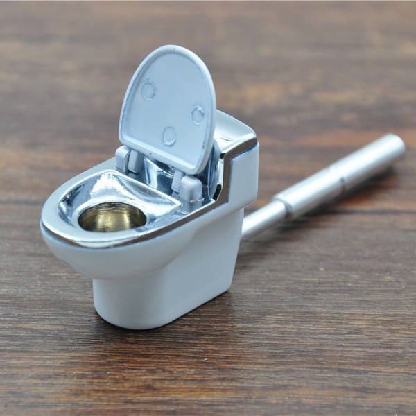 Mini Toilet Tobacco Pipe Toilet Smoking Bowl Pipe Personalized Gifts For Him