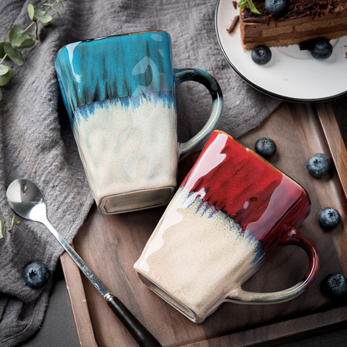 Handmade Coffee Mug Personalized Mug Gifts for Dad Mom : VEASOON