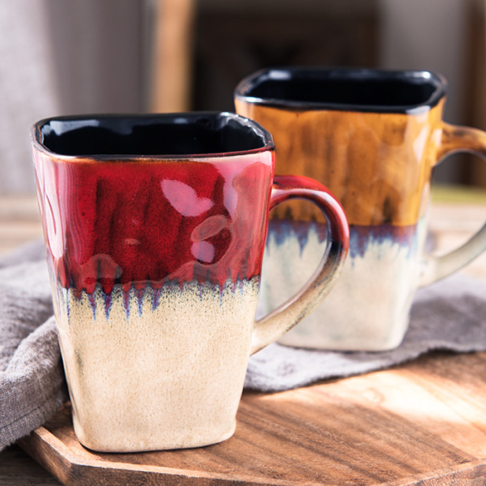Handmade Coffee Mug Personalized Mug Gifts for Dad Mom : VEASOON