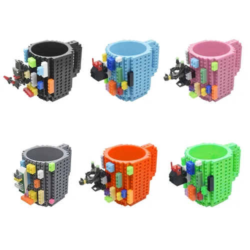 Bulding Blocks Coffee Mugs like blocks on your mug!
