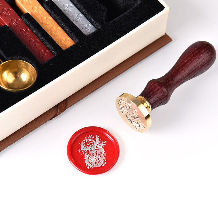Amanita Mushroom Wax Seal Stamp Kit Personalized Gifts for Mushroom Lovers
