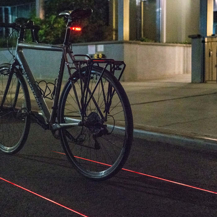 Laser Bike Lane