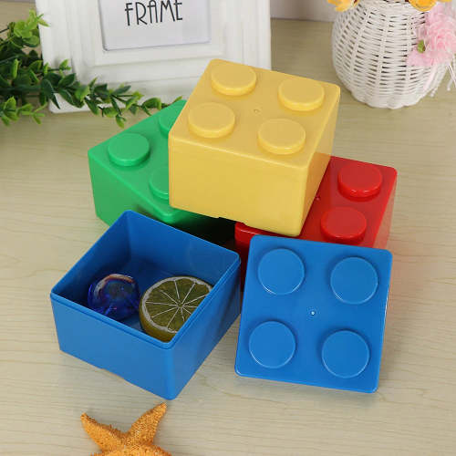 These Lego blocks are actually storage boxes