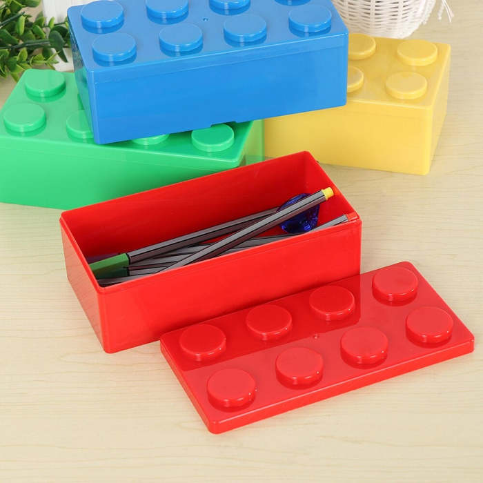 These Lego blocks are actually storage boxes