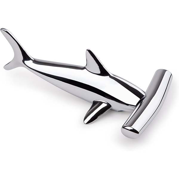 This hammerhead shark corkscrew and bottle opener is the ultimate bottle opener