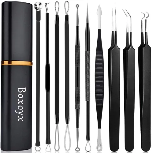 Say goodbye to pimples, blackheads and whiteheads with this pimple popper kit