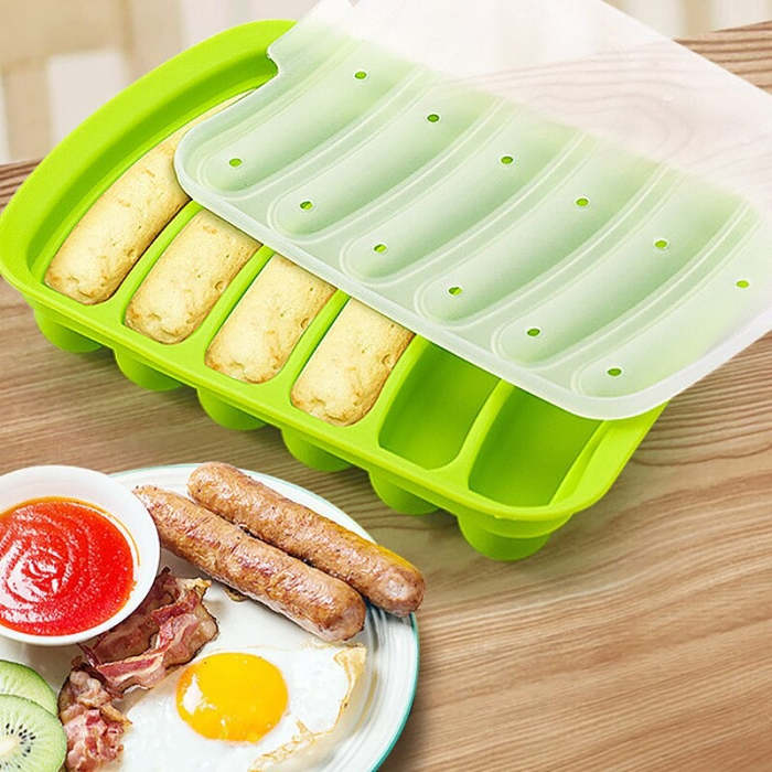 Make perfect sausages with this silicone sausage mold