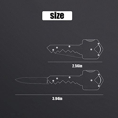 2PACK Hidden Portable Keychain Outdoor Multifunctional Keychain Creative Gadgets