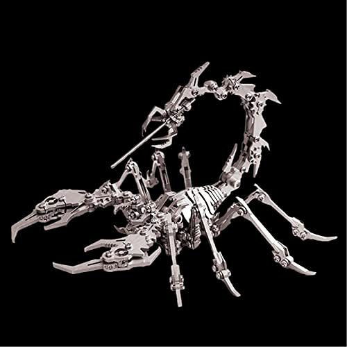 3D Metal Puzzle Scorpion for Adults, DIY 3D Metal Model Kits to Build with Tool, 3D Desktop Model Kits Building Toys for Adults/Teens