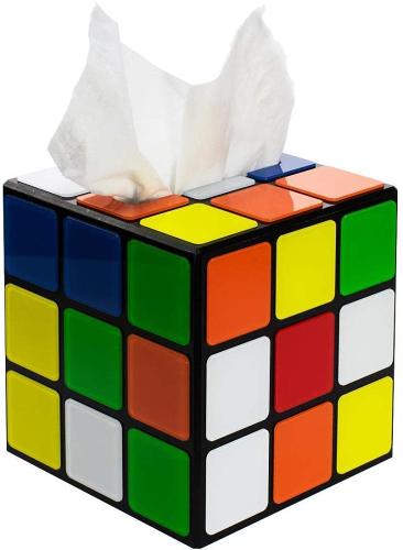 Rubiks Cube Tissue Box