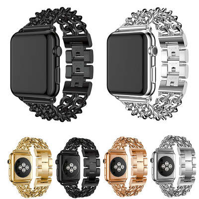 Stainless Steel Wrist Strap for Apple Watch Band