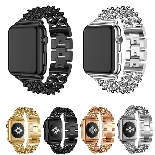Stainless Steel Wrist Strap for Apple Watch Band