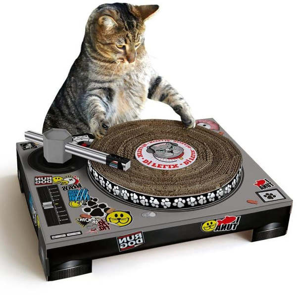 Cat Scratch Turntable