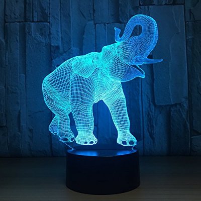Elephant 3D Night Light