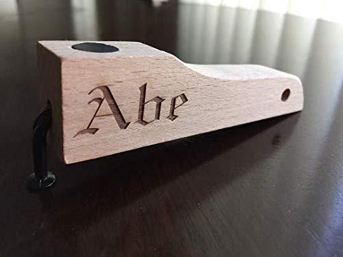 Engraved Nail In Wood Bottle Opener Custom Personalized