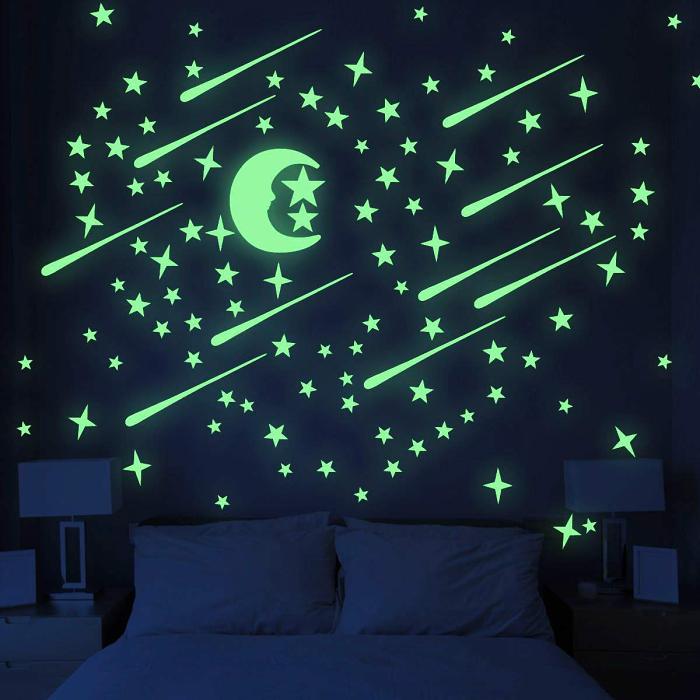 Glow In The Dark Stars and Moon