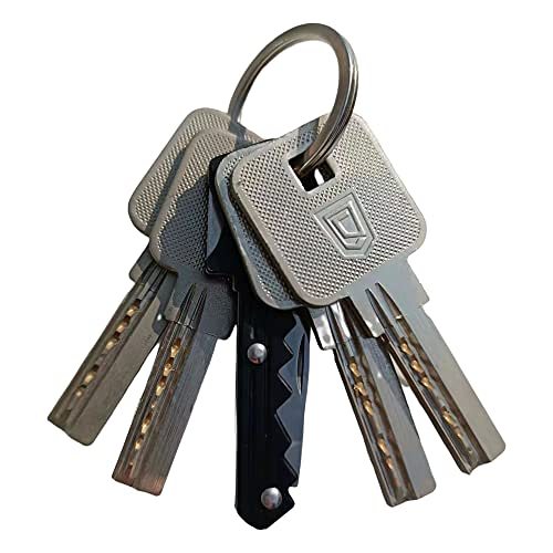 2PACK Hidden Portable Keychain Outdoor Multifunctional Keychain Creative Gadgets