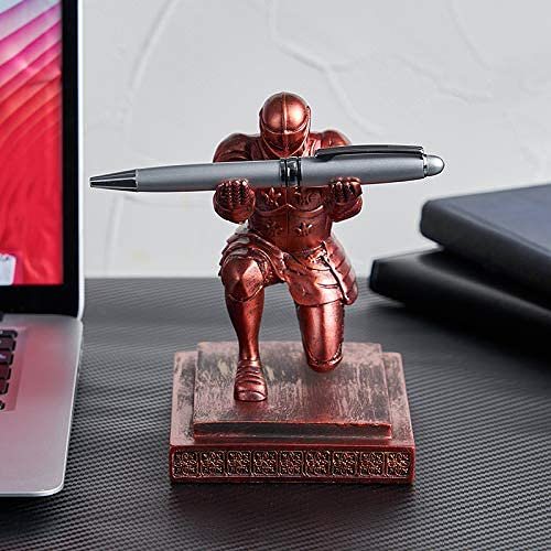 Executive Regal Knight Pen Holder Personalized Pen Stand Gifts for Him Colleague Cool Desktop Ornament