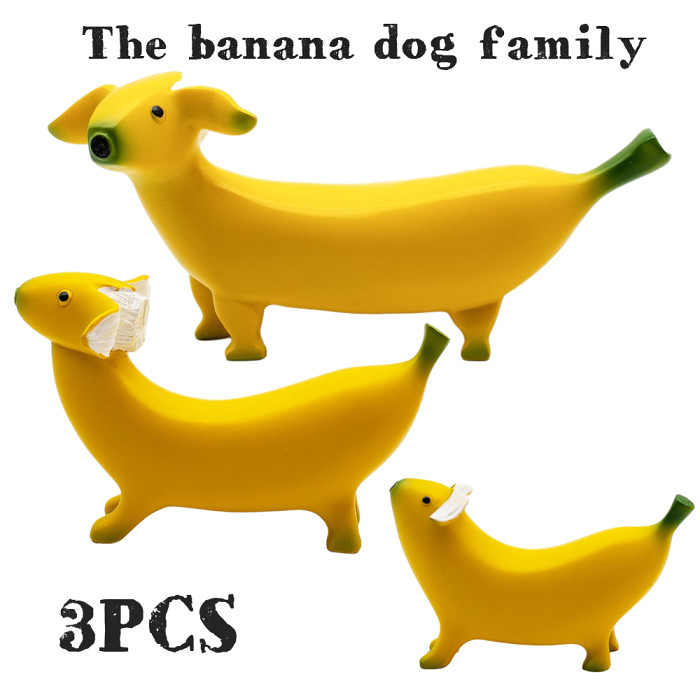 Banana Dog 3PCS