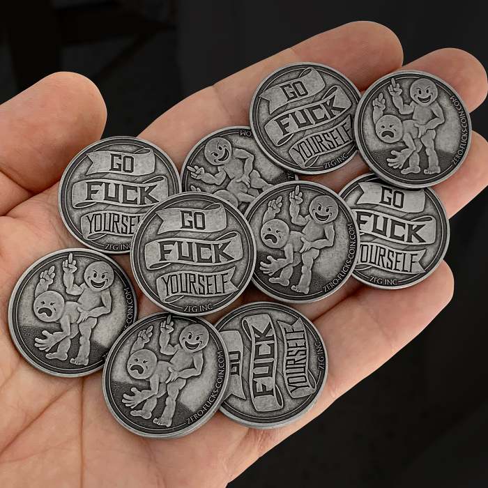  Go Fuck Yourself  Coins 10-Pack