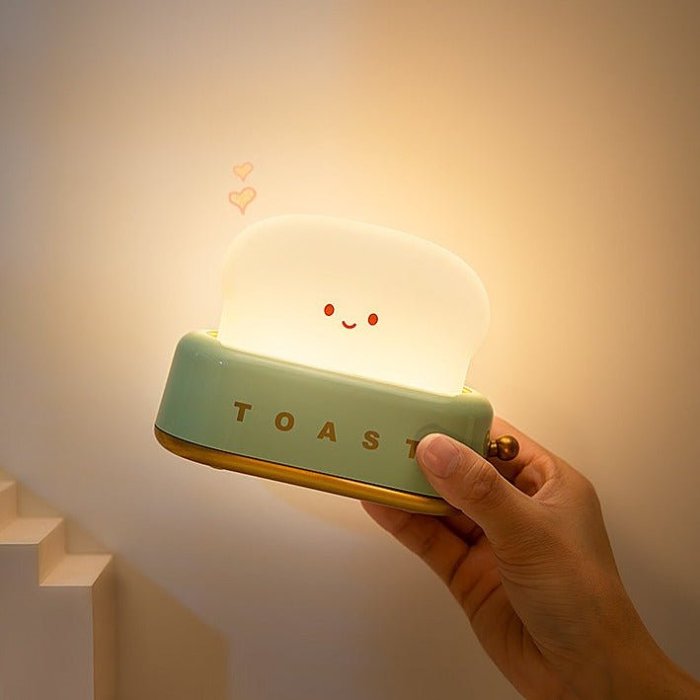 Toast Table Lamp Night Light Home Decor Birthday Gifts for Girlfriend