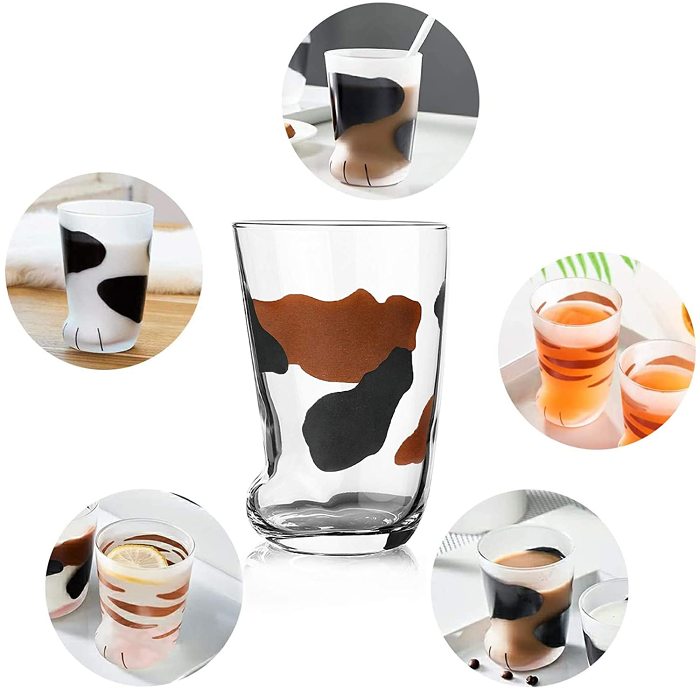 Cat Paw Clear Cups