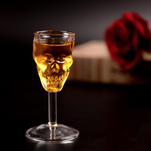 Skull Wine Glass