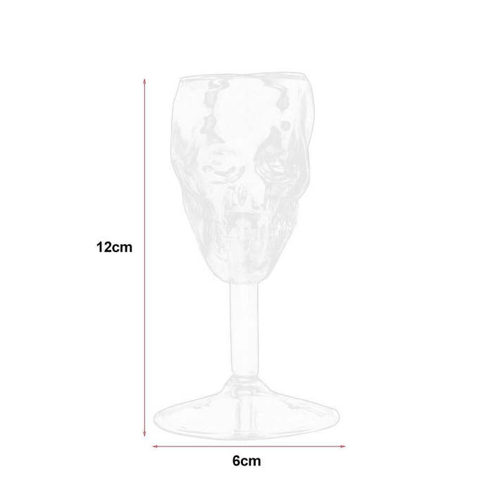 Skull Wine Glass