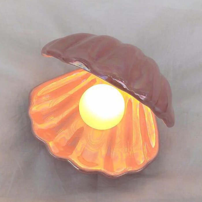 Pearl Shell - Ceramic Lamp