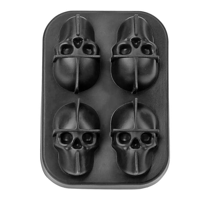 Silicone Skull Ice Tray