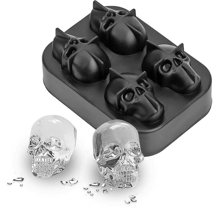 Silicone Skull Ice Tray