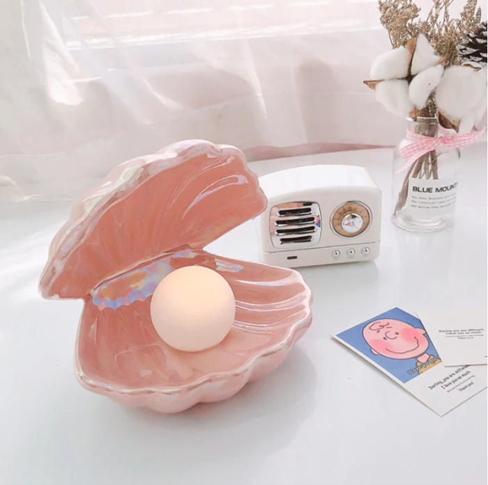 Pearl Shell - Ceramic Lamp