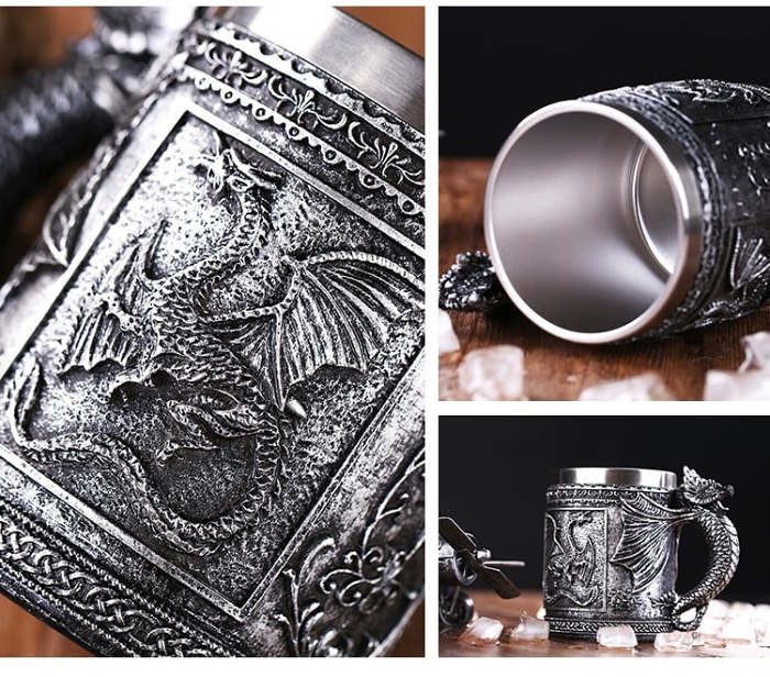 Gothic Sculpture Mug for Coffee/Beer/Home Decor