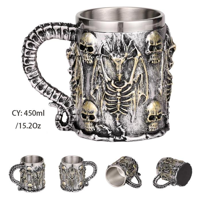 Gothic Sculpture Mug for Coffee/Beer/Home Decor