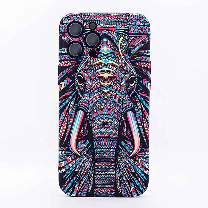 Aztec Elephant iPhone Case Luminous Phone Cases