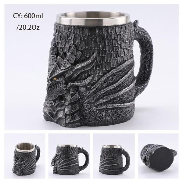 Gothic Sculpture Mug for Coffee/Beer/Home Decor