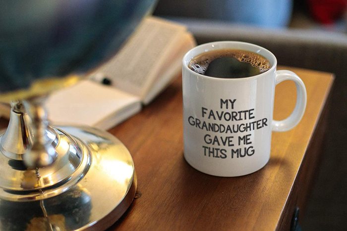 A mug with a heart-warming message for your grandma or pa