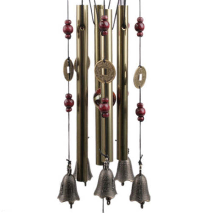 Outdoor Living Wind Chimes, Yard Garden Bells, Copper Antique Hanging Home Decor