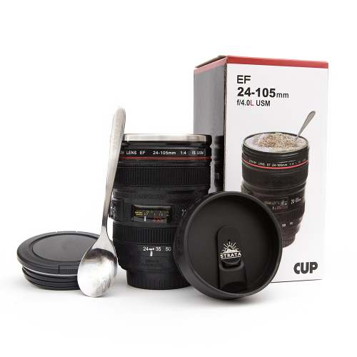 Camera Lens Coffee Mug Photographer Camera Mug Travel Coffee Cup Coffee Mugs for Men