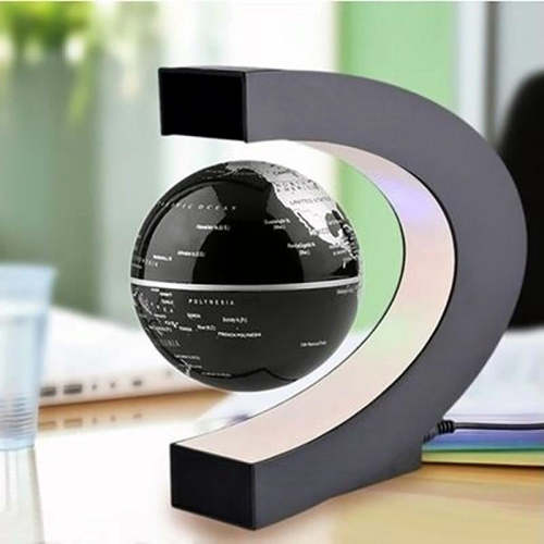 Floating Magnetic Levitating Globe, LED World Map, Electronic Novelty Light, Home Decor