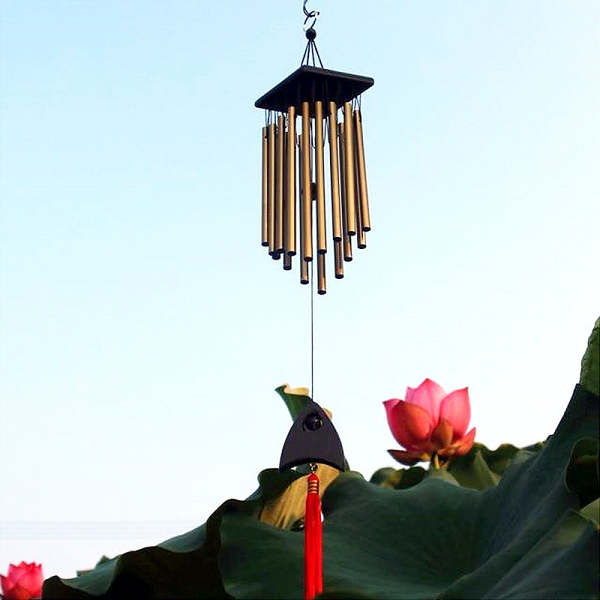 Outdoor Living Wind Chimes, Yard Garden Bells, Copper Antique Hanging Home Decor