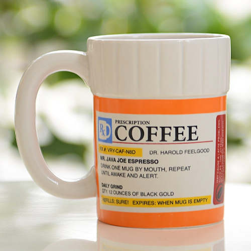 Pill Bottle Coffee Mug