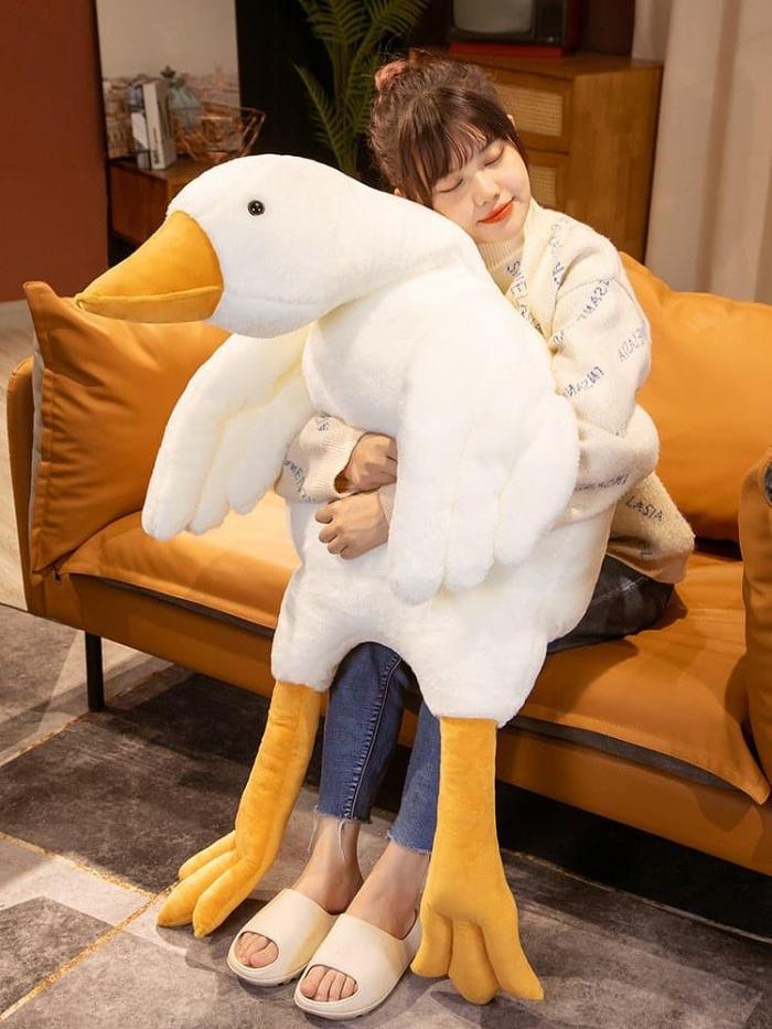Huge Cute Goose Plush