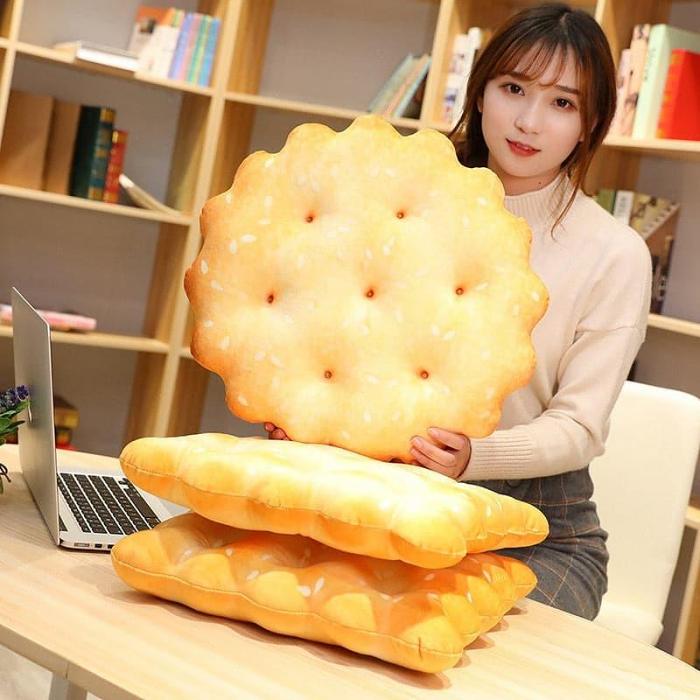 3D Cookie Plush Cushion