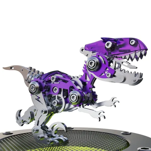 DIY Assembly Dinosaur Series Velociraptor Model