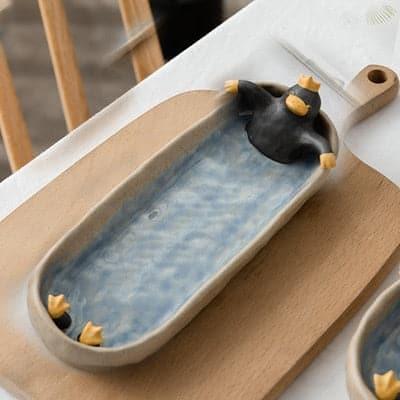 Animal Shaped Handmade Dessert Tray