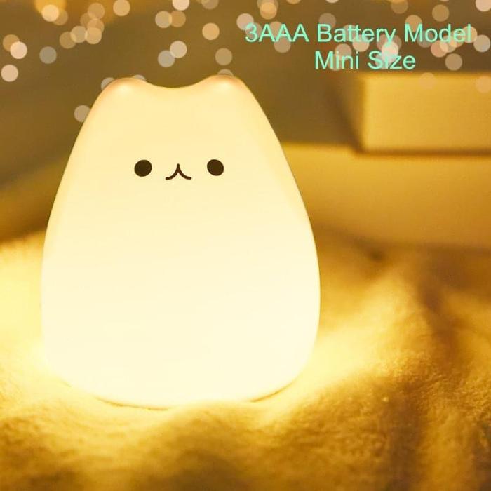 Mini Cute Cat Baby Night Lamp
