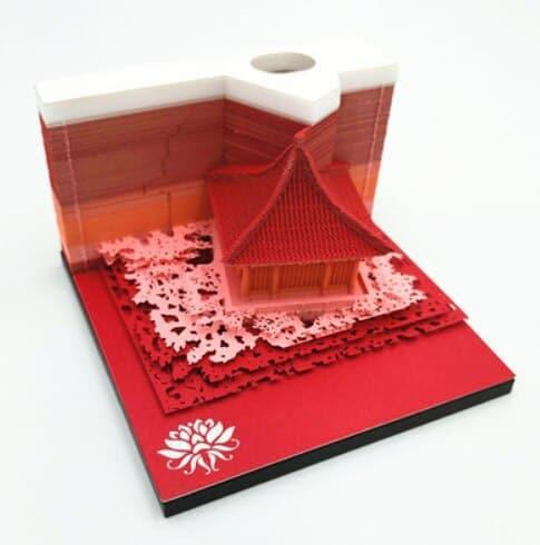 3D Creative Note Paper Memo